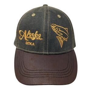 Alaska Sitka Baseball Cap Brown OS Adjustable Embroidered Drift Creek Outdoors